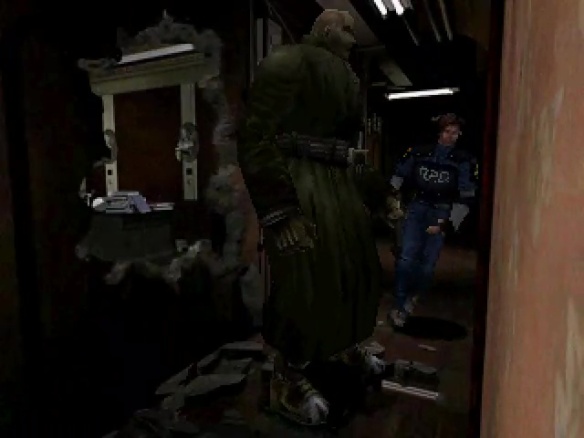 Resident Evil 2 Hide from Mr. X
